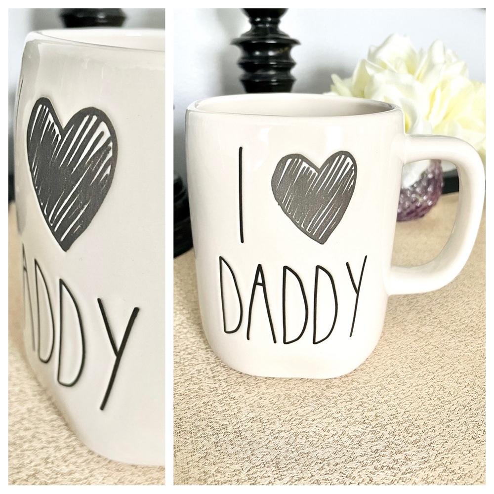 🆕Rae Dunn I ♥️ DADDY Ceramic Mug